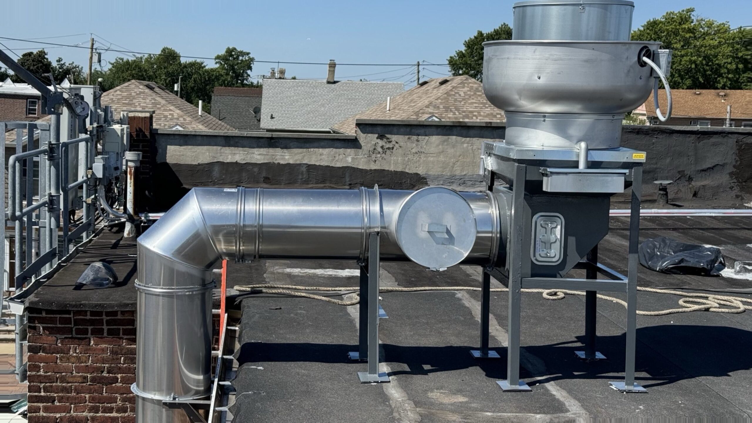 How Much Commercial Kitchen Exhast Ventilation System Cost For Installation NYC 5