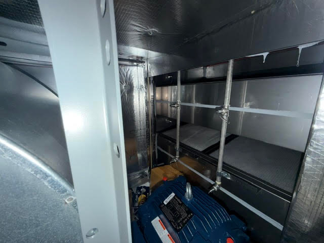 pollution control unit installation corporate cafeteria dining NYC Master Fire 140 West 6