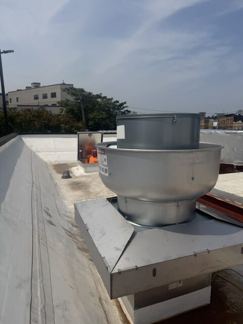 Who repairs restaurant blowers & fans in Manhattan? x